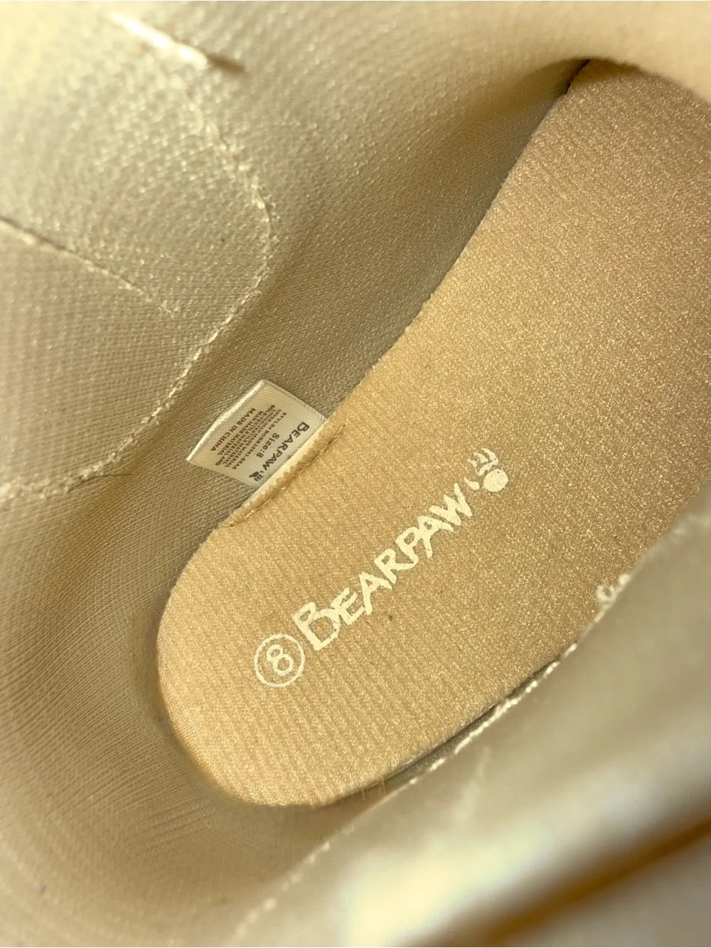 BearPaw Kids Cream Gloss Chelsea Rain Boots